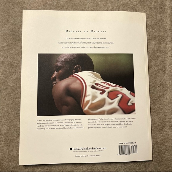 Rare Air: Michael on Michael PaperBack Book - Picture 3 of 3